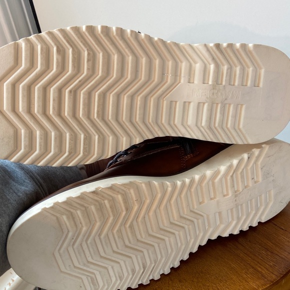 Men’s MADDEN Brown Leather Ankle Boots - Picture 9 of 9